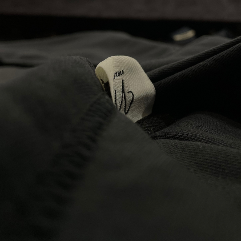 Classic Black Essential Hoodie